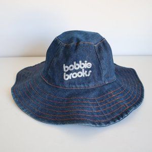 Vintage 70s Bobbie Brooks Denim Bucket Hat